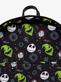 Loungefly Disney The Nightmare Before Christmas Jack Skellington Figural Glow-in-the-Dark Backpack