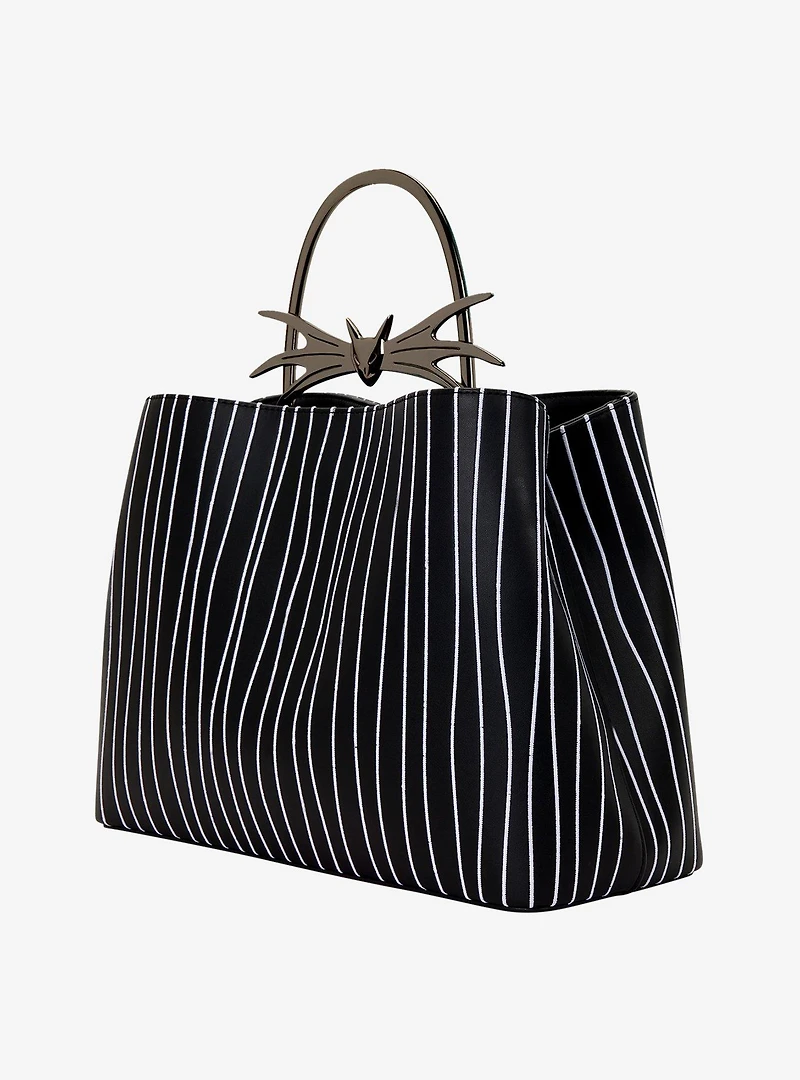 Loungefly Disney The Nightmare Before Christmas Jack Skellington Striped Glow-in-the-Dark Handbag