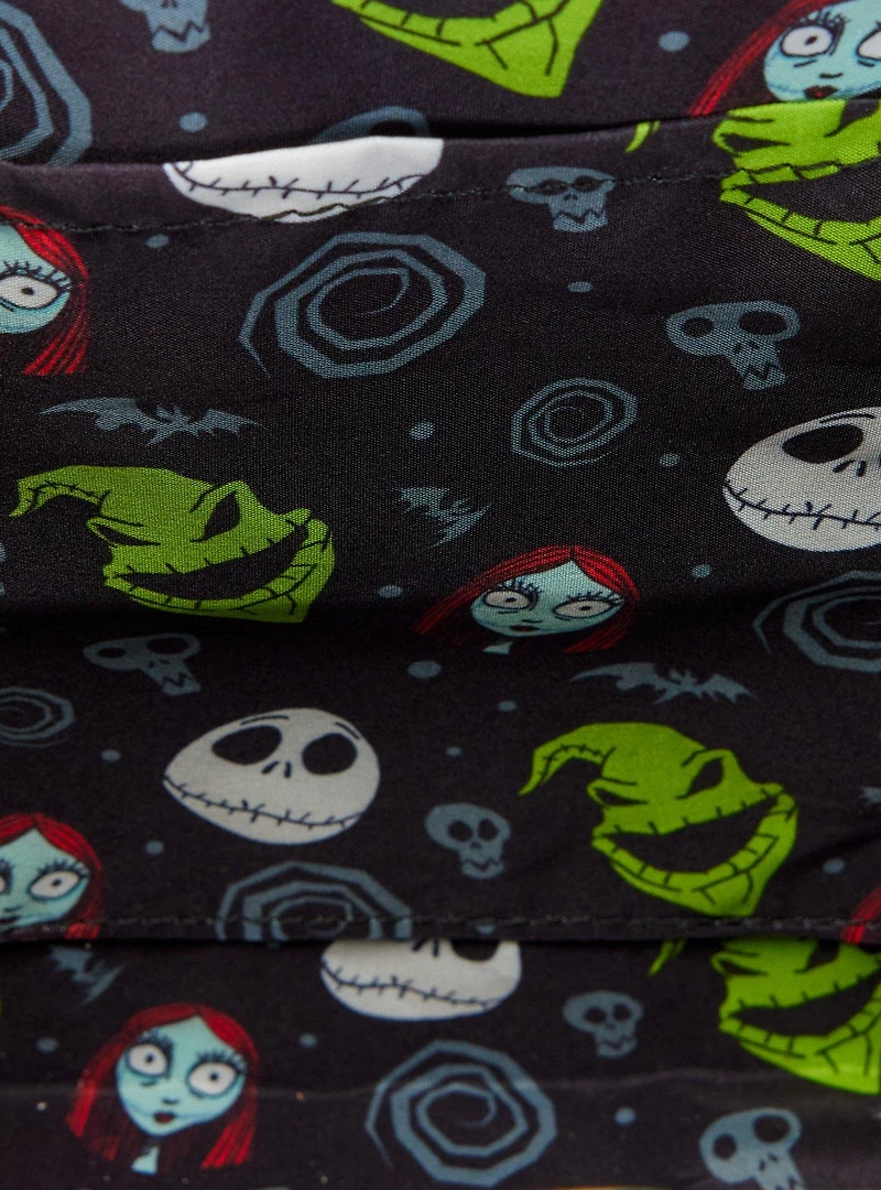 Loungefly Disney The Nightmare Before Christmas Jack Skellington Striped Glow-in-the-Dark Handbag