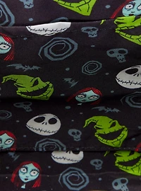 Loungefly Disney The Nightmare Before Christmas Jack Skellington Striped Glow-in-the-Dark Handbag