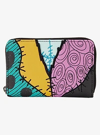 Loungefly Disney The Nightmare Before Christmas Sally Pattern Small Zip Wallet