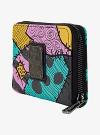 Loungefly Disney The Nightmare Before Christmas Sally Pattern Small Zip Wallet