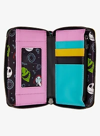 Loungefly Disney The Nightmare Before Christmas Sally Pattern Small Zip Wallet