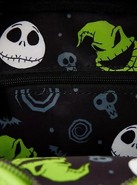 Loungefly Disney The Nightmare Before Christmas Oogie Boogie Figural Glow-in-the-Dark Crossbody Bag