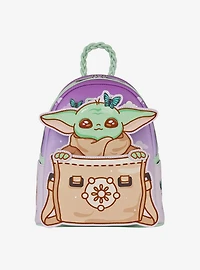 Loungefly Star Wars The Mandalorian Grogu Butterfly Mini Backpack