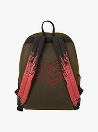 Loungefly Friday the 13th Camp Crystal Lake Canvas Glow-in-the-Dark Backpack