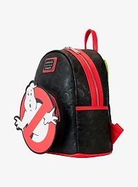 Loungefly Ghostbusters Logo Glow-in-the-Dark Mini Backpack