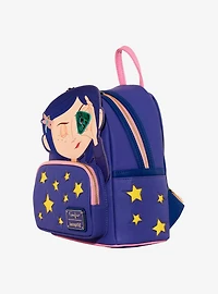 Loungefly Coraline Seeing Stone Figural Glow-in-the-Dark Mini Backpack