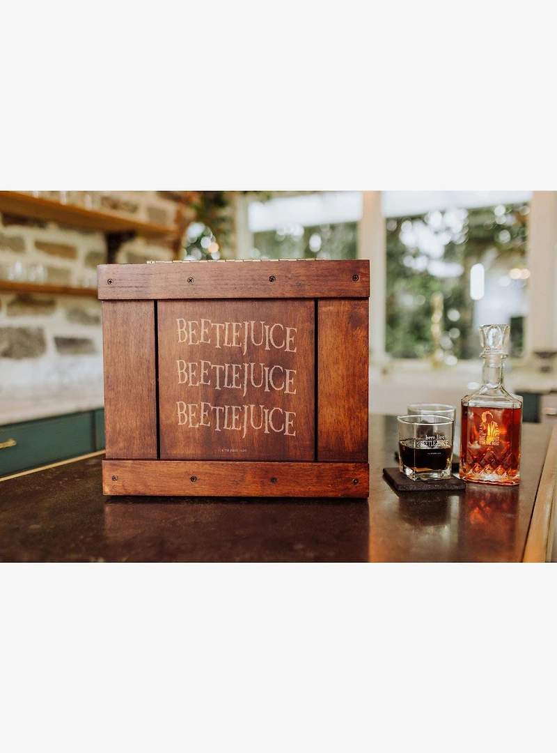 Beetlejuice Whiskey Box Gift Set with Decanter