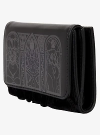 Loungefly Disney Villains Tonal Stained Glass Portraits Trifold Wallet