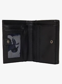 Loungefly Disney Villains Tonal Stained Glass Portraits Trifold Wallet