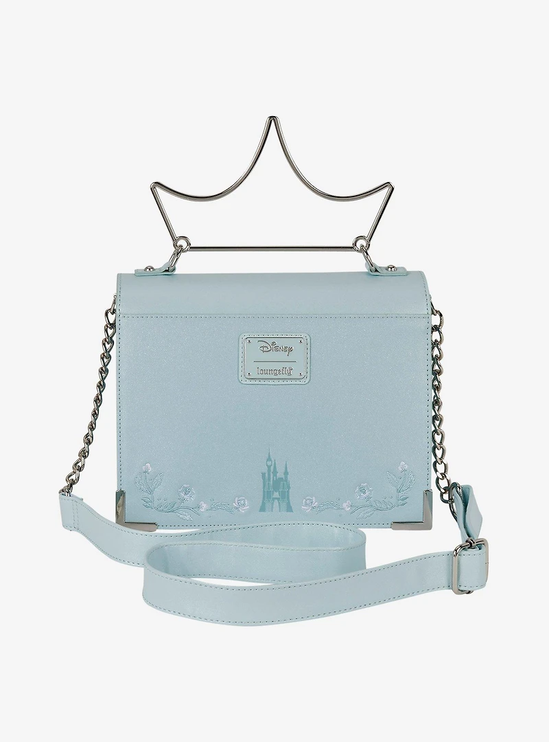 Loungefly Disney Cinderella Shimmer Embroidered Crossbody Bag
