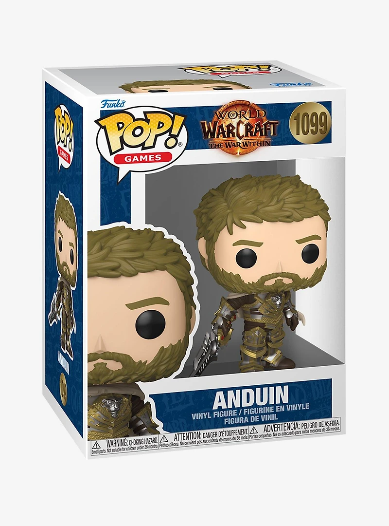 Funko Pop! Games World of Warcraft: The War Within Anduin Vinyl Figure