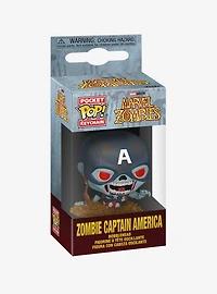 Funko Pocket Pop! Marvel Zombies Zombie Captain America Vinyl Keychain