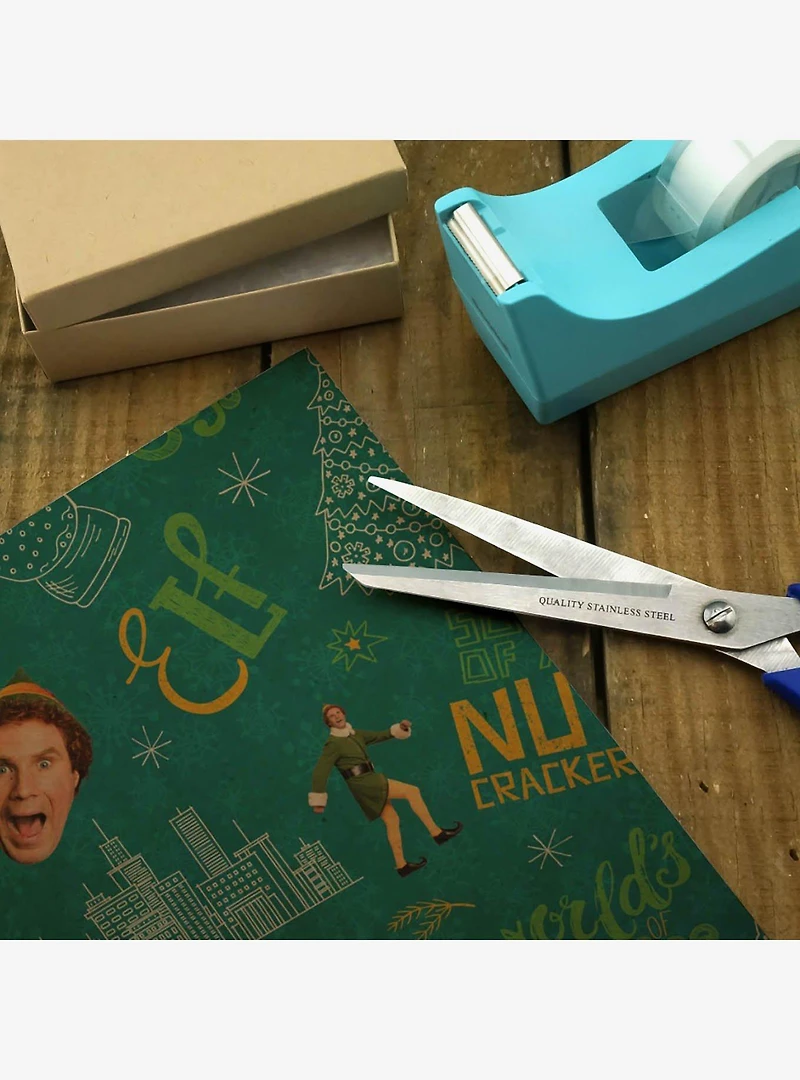 Elf Movie Pattern Kraft Wrapping Paper