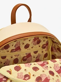 Loungefly Disney Winnie The Pooh Floral Pooh Bear & Friends Mini Backpack - BoxLunch Exclusive