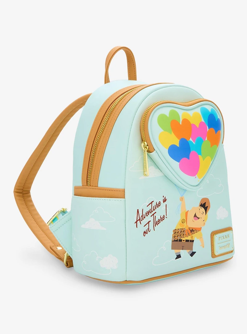 Loungefly Disney Pixar Up Russell Heart Balloons Mini Backpack - BoxLunch Exclusive
