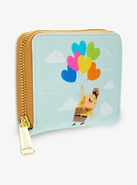 Loungefly Disney Pixar Up Russell Heart Balloons Accordion Wallet - BoxLunch Exclusive