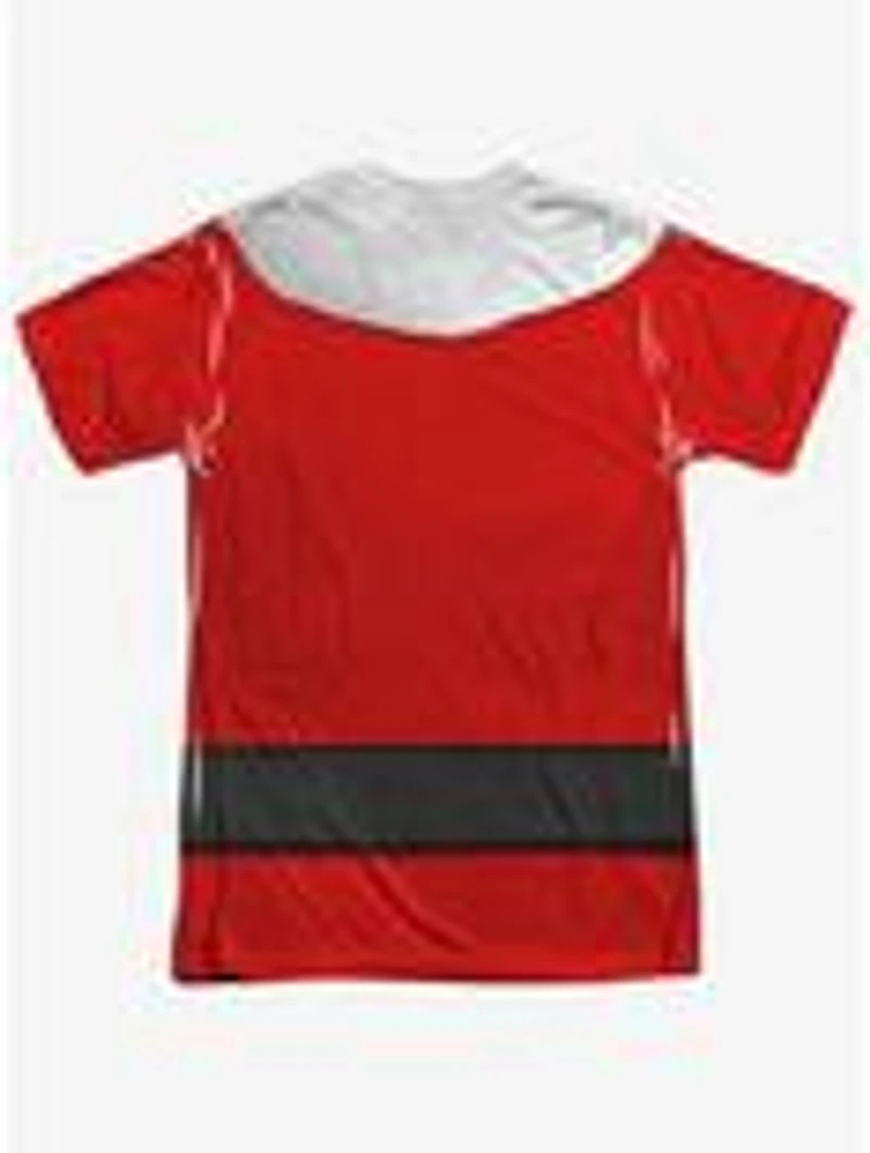 Santa Costume Sublimated T-Shirt