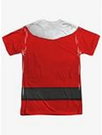 Santa Costume Sublimated T-Shirt