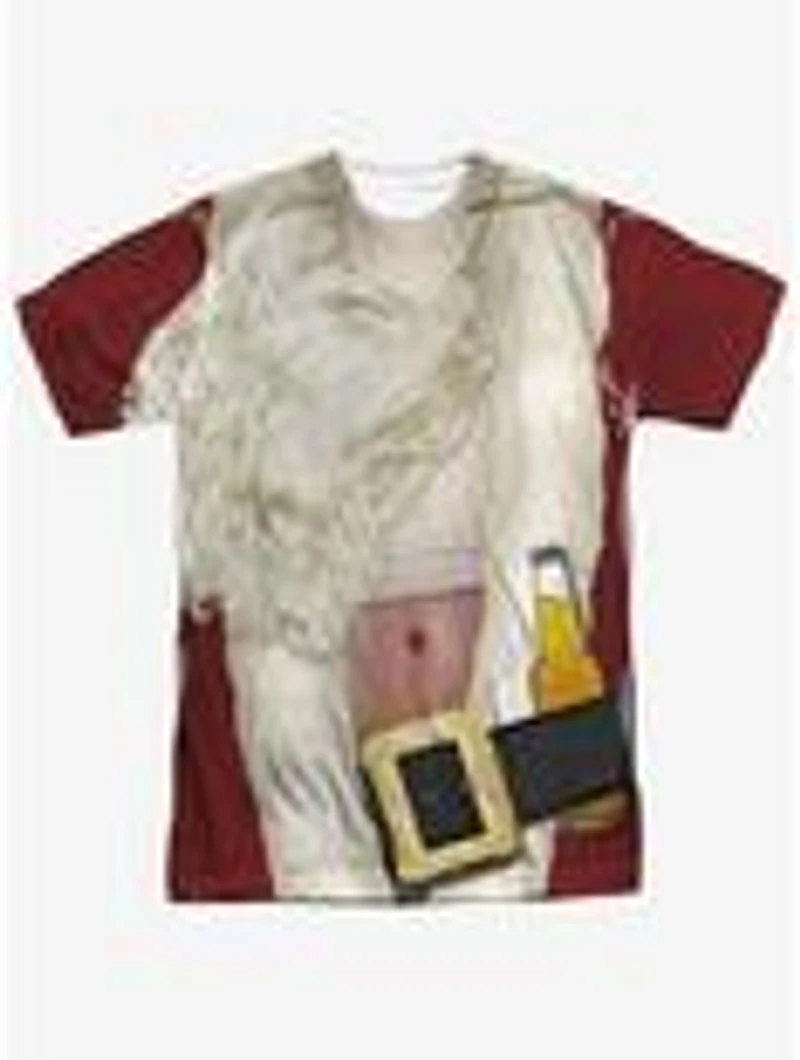 Bad Santa Costume Sublimated T-Shirt