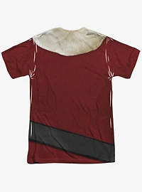 Bad Santa Costume Sublimated T-Shirt