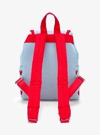 Loungefly Disney Mickey Mouse Cherries Denim Mini Backpack - BoxLunch Exclusive