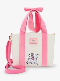 Loungefly Disney The Aristocats Marie Velvet Bow Tote Bag - BoxLunch Exclusive