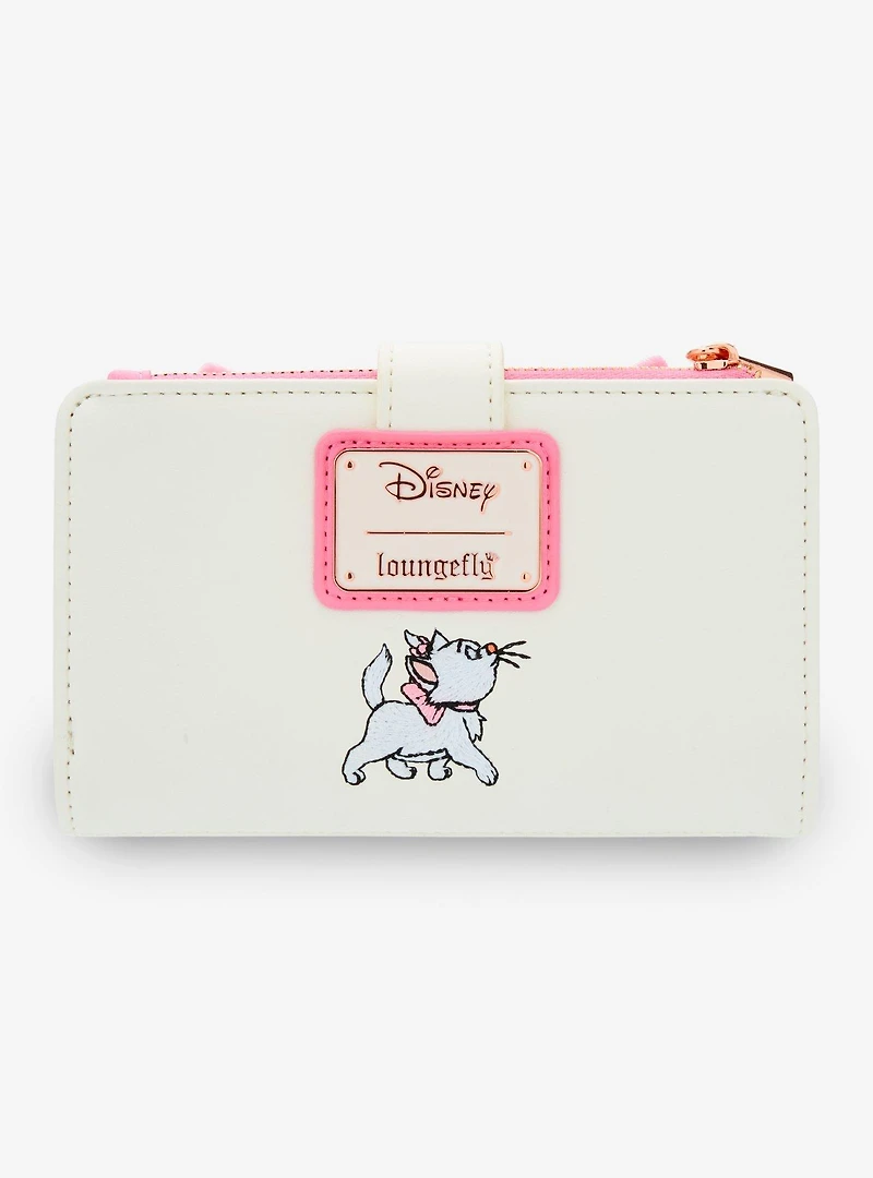 Loungefly Disney The Aristocats Marie Velvet Bow Wallet - BoxLunch Exclusive