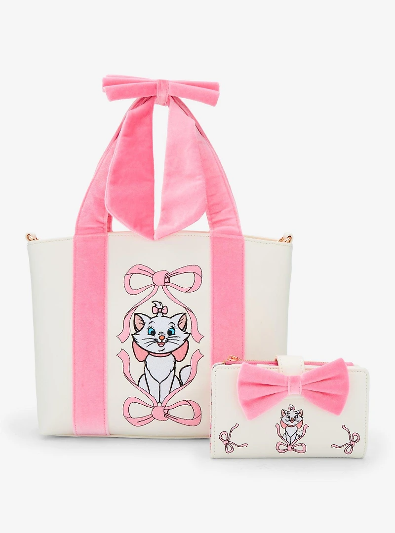 Loungefly Disney The Aristocats Marie Velvet Bow Wallet - BoxLunch Exclusive