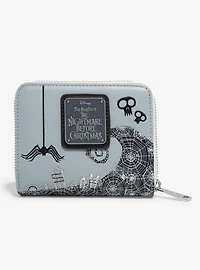 Loungefly Disney The Nightmare Before Christmas Jack & Zero Sequin Wallet — BoxLunch Exclusive