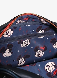 Loungefly Disney Mickey & Minnie Halloween Glow-in-the-Dark Crossbody Bag - BoxLunch Exclusive