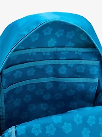 Disney Lilo & Stitch Tropical Multi-Pocket Backpack With Scrump Plush — BoxLunch Exclusive