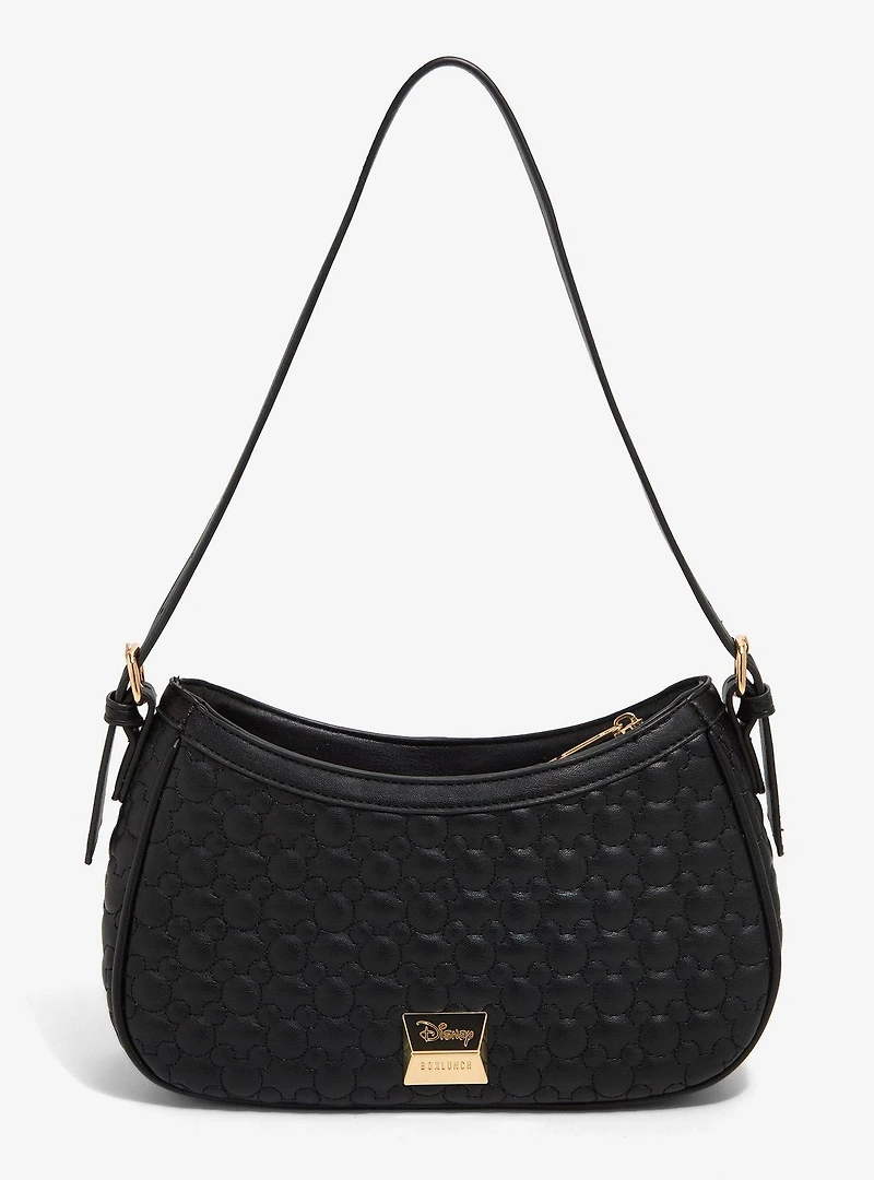 Disney Mickey Mouse Silhouettes Quilted Shoulder Bag - BoxLunch Exclusive