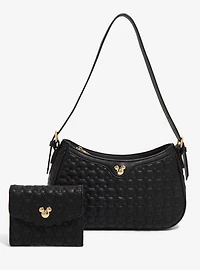 Disney Mickey Mouse Silhouettes Quilted Shoulder Bag - BoxLunch Exclusive