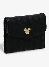 Disney Mickey Mouse Silhouettes Quilted Snap Wallet - BoxLunch Exclusive