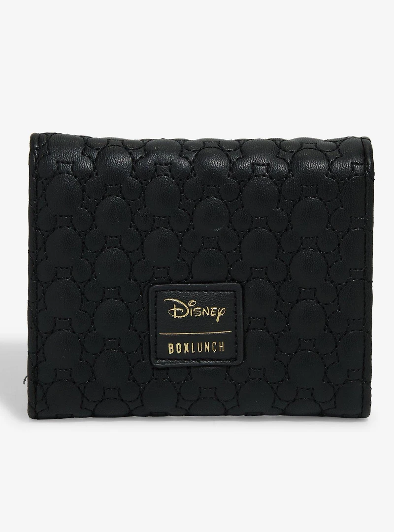 Disney Mickey Mouse Silhouettes Quilted Snap Wallet - BoxLunch Exclusive