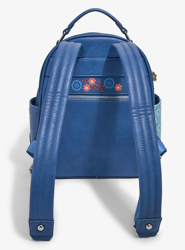Coraline Patchwork Denim Mini Backpack — BoxLunch Exclusive  display picture 2