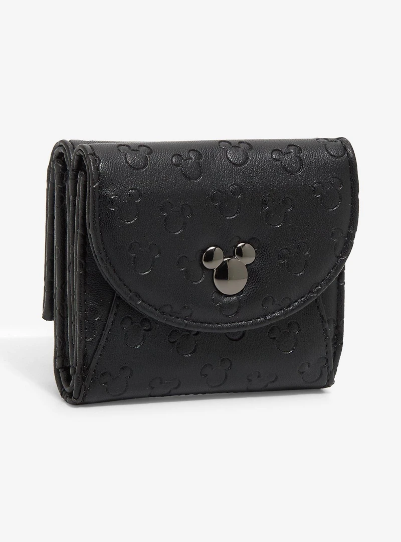 Disney Mickey Mouse Debossed Allover Silhouettes Wallet - BoxLunch Exclusive
