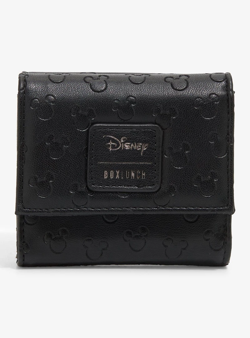 Disney Mickey Mouse Debossed Allover Silhouettes Wallet - BoxLunch Exclusive