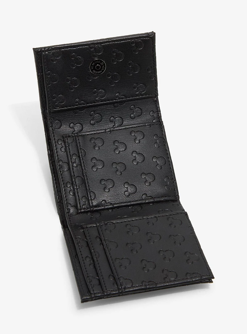 Disney Mickey Mouse Debossed Allover Silhouettes Wallet - BoxLunch Exclusive