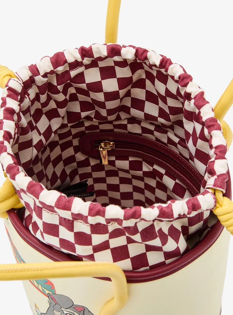 Disney Lady and the Tramp Pasta Dinner Bucket Crossbody Bag - BoxLunch Exclusive