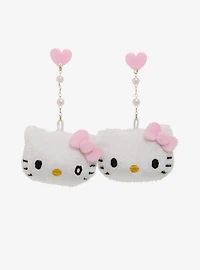 Sanrio Hello Kitty Plush Drop Charm Earrings