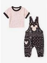 Disney Mickey Mouse Bandana Infant T-Shirt & Overall Set — BoxLunch Exclusive
