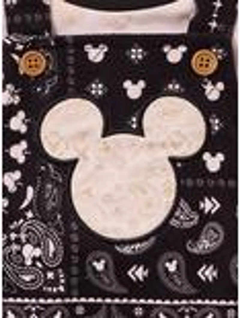Disney Mickey Mouse Bandana Infant T-Shirt & Overall Set — BoxLunch Exclusive