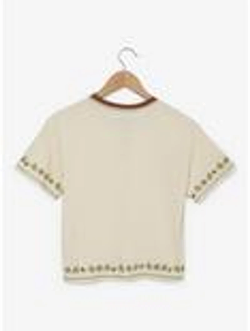 Studio Ghibli® My Neighbor Totoro Embroidered Women's Cropped T-Shirt — BoxLunch Exclusive