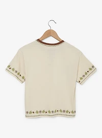 Studio Ghibli® My Neighbor Totoro Embroidered T-Shirt — BoxLunch Exclusive