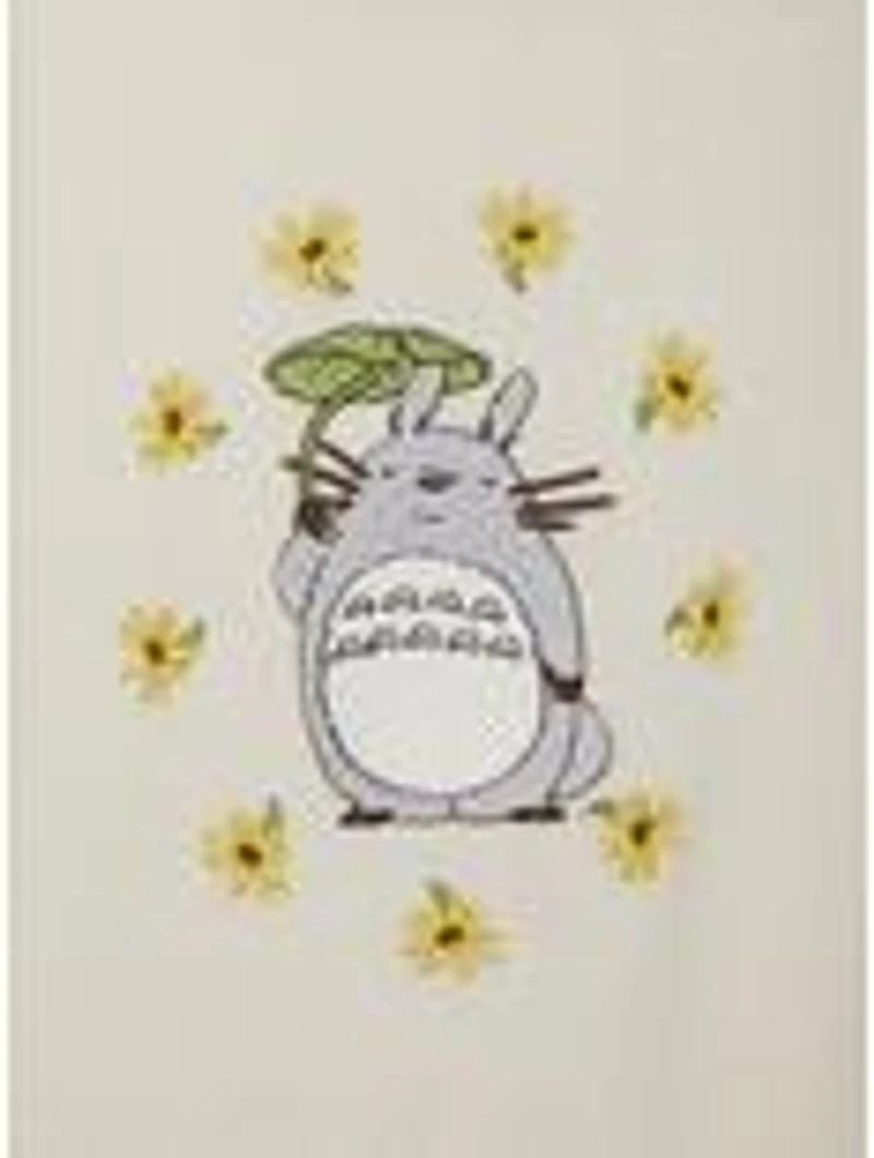 Studio Ghibli® My Neighbor Totoro Embroidered Women's Cropped T-Shirt — BoxLunch Exclusive