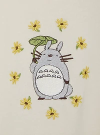 Studio Ghibli® My Neighbor Totoro Floral Women's Plus Cropped T-Shirt - BoxLunch Exclusive