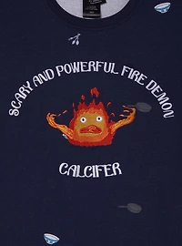 Our Universe Studio Ghibli® Howl's Moving Castle Calcifer Allover Print T-Shirt — BoxLunch Exclusive